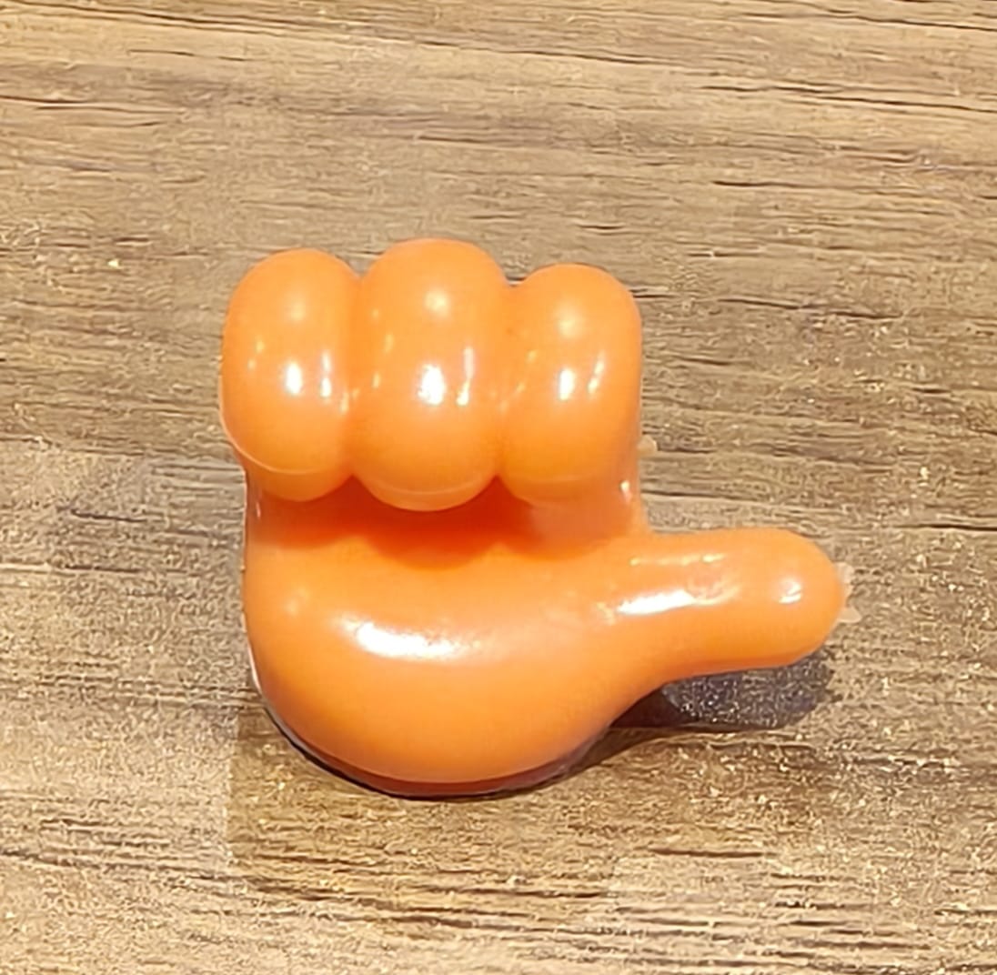 Orange Multifunctional Multi functional Hand Shape Wall Clip Hanger Keys Cable Holder Orange Multifunctional Multi functional Hand Shape Wall Clip Hanger Keys Cable Holder